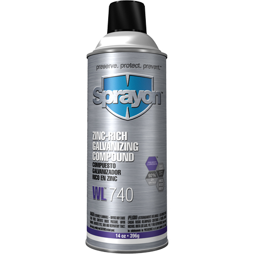 Compos&eacute; de galvanisation &agrave; haute teneur en zinc WL740, Canette a&eacute;rosol Absolute Business Supply