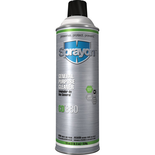 Nettoyant d'usage g&eacute;n&eacute;ral CD880, Canette a&eacute;rosol Absolute Business Supply