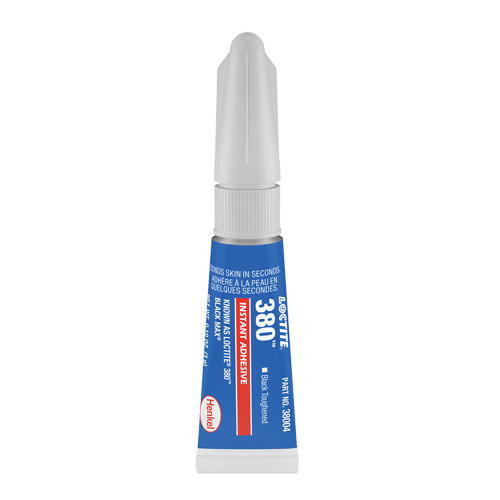 Adh&eacute;sif renforc&eacute; Black Max 380, Noir, Tube, 3 g Absolute Business Supply