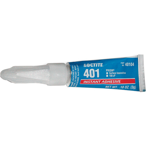 401 General Purpose Instant Adhesive, Clear, Tube, 3 g Absolute Business Supply