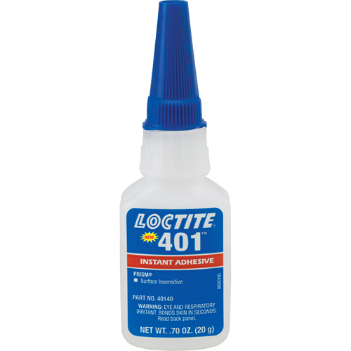 Adh&eacute;sif instantan&eacute; Prism 401, Transparent, Bouteille, 20 g Absolute Business Supply