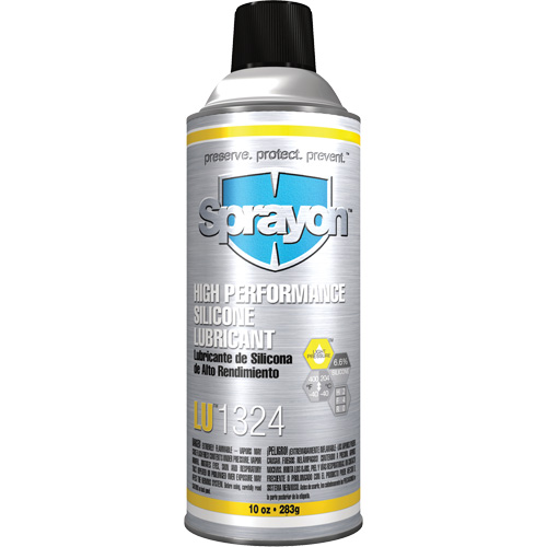 Lubrifiant &agrave; la silicone de haute performance LU1324, Canette a&eacute;rosol Absolute Business Supply
