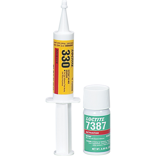 Adh&eacute;sif sans m&eacute;lange 330 Depend, Deux composants, 250 ml, Trousse, Ambr&eacute;e Absolute Business Supply