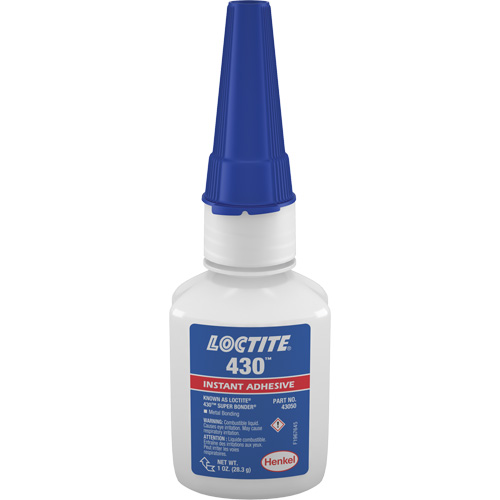 Adh&eacute;sif Super Bonder 422, Transparent, Bouteille, 1 liq. oz. Absolute Business Supply