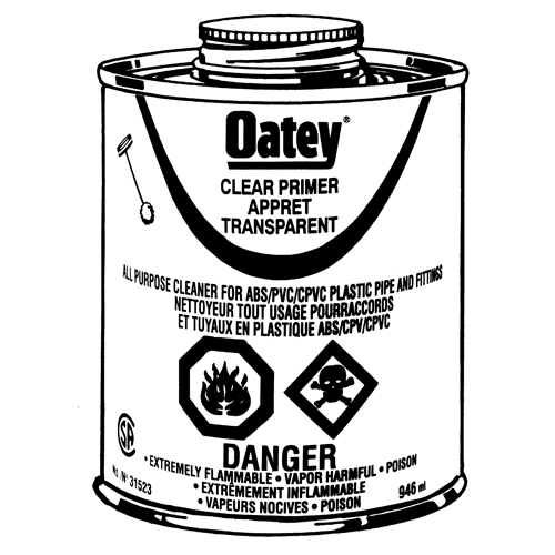 Clear Primer, 946 ml, Brush Top Can Absolute Business Supply