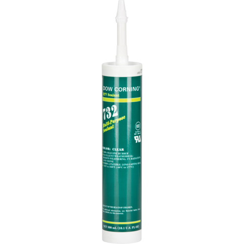 732 Silicone Sealant, Tube, Clear Absolute Business Supply