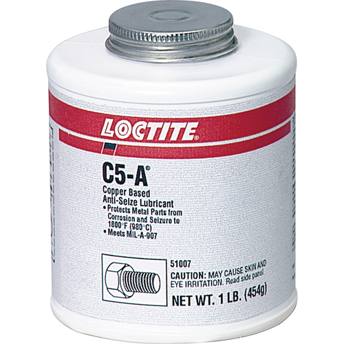 C5-A Copper Based Anti-Seize, 543 g., Brush Top Can, 1800°F (982°C) Max Temp. Absolute Business Supply