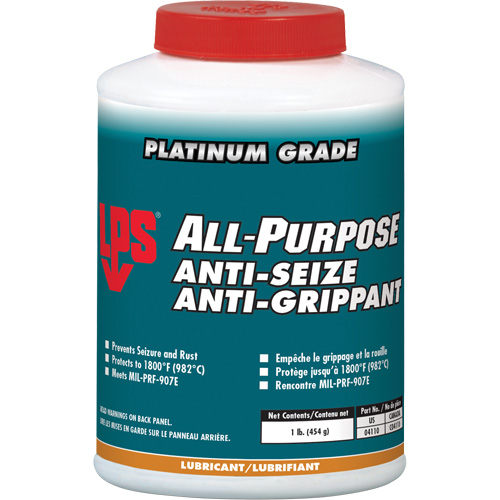 Antigrippant tout usage, 1 lb, Bouteille, 1800°F (982°C) Temp max. Absolute Business Supply