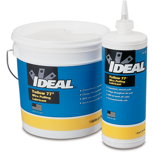 Lubrifiants pour tireur de c&acirc;ble Yellow 77, Seau Absolute Business Supply