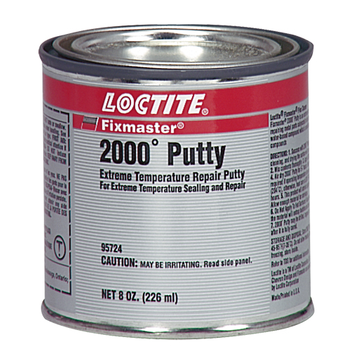 Fixmaster&reg; 2000° Putty, 8 oz., Cartridge, Silver Absolute Business Supply
