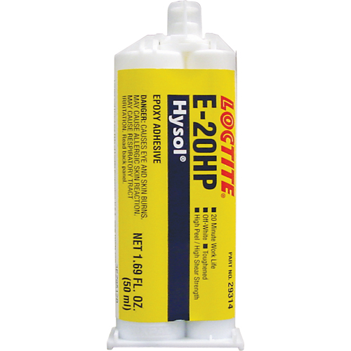 Hysol E-20HP Epoxy, Two-Part, Dual Cartridge, 104 g., Off-White Absolute Business Supply