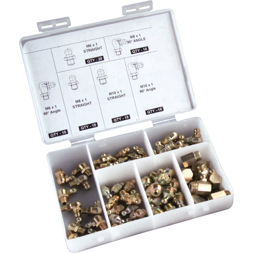 80-Piece Grease Fitting Set Absolute Business Supply