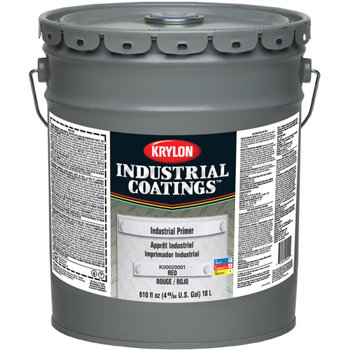 Industrial Primer, 18.9 L, Pail, Red Oxide Absolute Business Supply