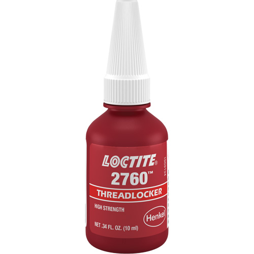 Threadlocker 2760 Instant Adhesive, Red, High, 10 ml, Bottle Absolute Business Supply