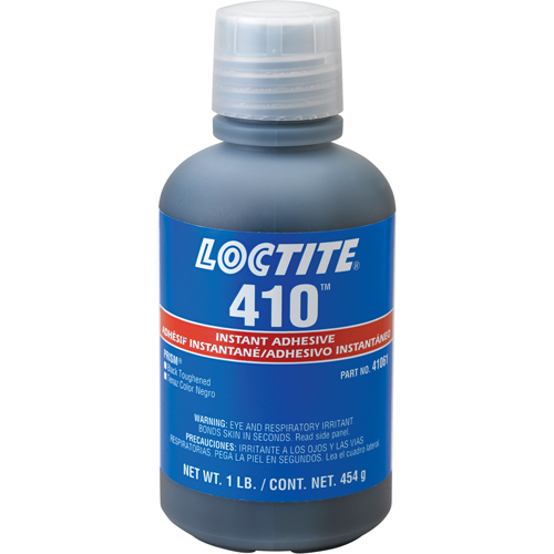 410 Instant Adhesive, Black, Bottle, 454 g Absolute Business Supply