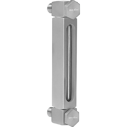 Indicateur de niveau &agrave; liquide en Aluminium, Filet&eacute;, 5" lo, 205°F (96,11° C) Absolute Business Supply