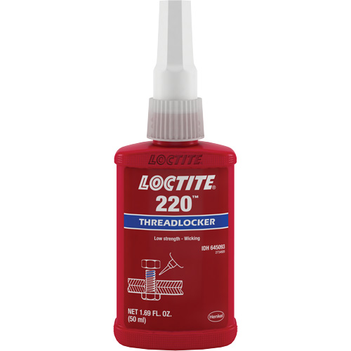 Threadlocker 220 , Blue, Medium, 50 ml, Bottle Absolute Business Supply