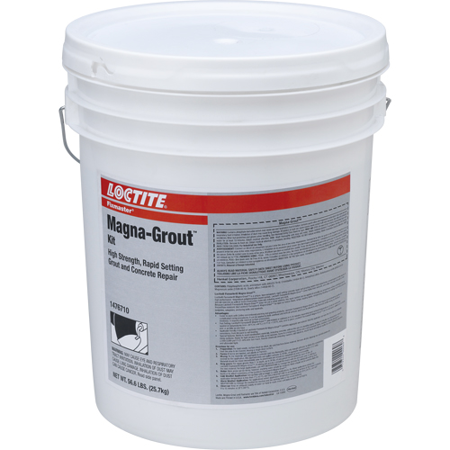 Produit de r&eacute;paration du b&eacute;ton Magna-Grout Fixmaster, Seau Absolute Business Supply