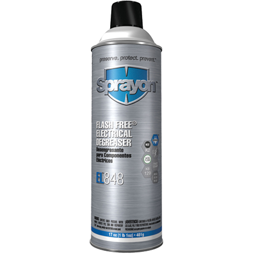 EL848 Flash Free&reg; Electrical Degreaser, Aerosol Can Absolute Business Supply