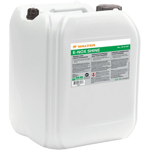 Nettoyant et protecteur de surface en acier inoxydable E-Nox Shine, 20 L, Seau Absolute Business Supply
