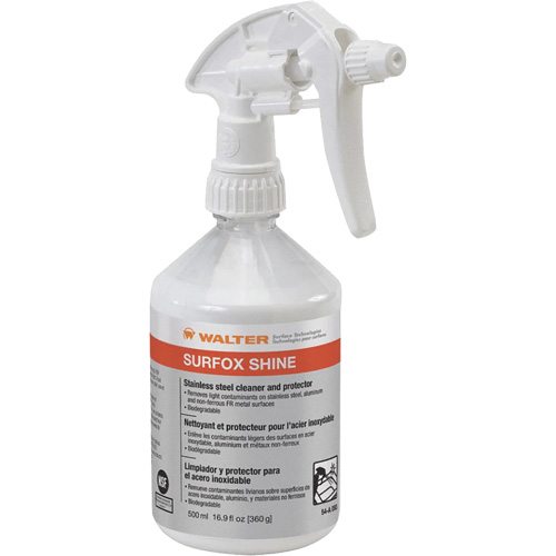 SURFOX Shine Stainless Steel Cleaner & Protector, 500 ml, Trigger Bottle Absolute Business Supply