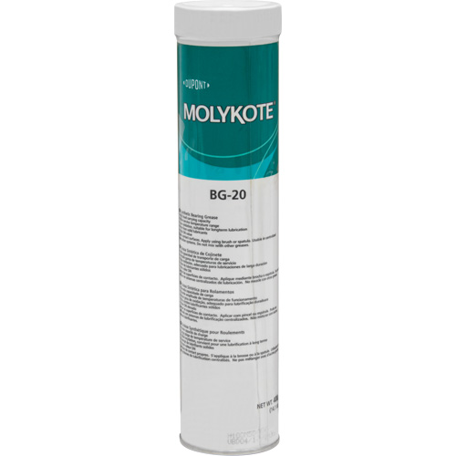 Graisse de roulement haute performance Molykote BG 20, 400 g, Cartouche Absolute Business Supply
