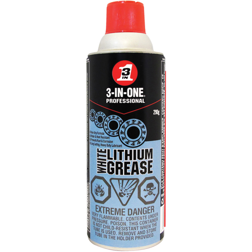 3-IN-1&reg; White Lithium Grease, Aerosol Can Absolute Business Supply