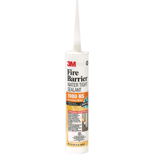 Scellant ignifuge, 0,3 L, Cartouche, Gris Absolute Business Supply
