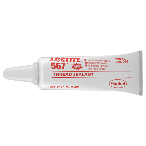 Scellant &agrave; filet haute temp&eacute;rature 567, Tube, 6 ml,  Absolute Business Supply