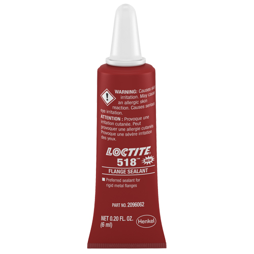 Scellant &agrave; collerettes 518, Tube, Rouge Absolute Business Supply