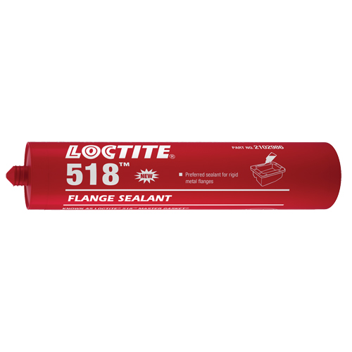 Scellant &agrave; collerettes 518, Cartouche, Rouge Absolute Business Supply