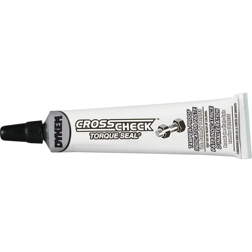 Cross Check Torque Seal&reg; Tamper-Proof Indicator Paste, 1 fl. oz., Tube, White Absolute Business Supply