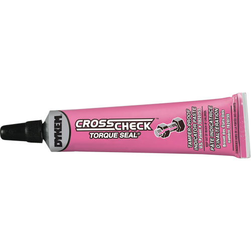 P&acirc;te indicatrice inviolable Cross-Check Torque Seal, 1 liq. oz., Tube, Rose Absolute Business Supply