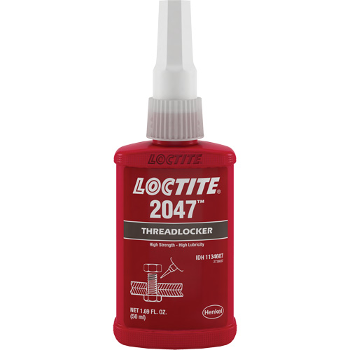 2047 Threadlocker, Black, High, 50 ml, Bottle Absolute Business Supply