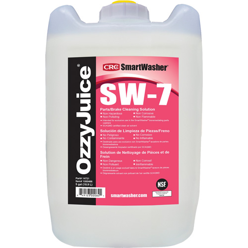 SmartWasher&reg; OzzyJuice&reg; Cleaning Solution, Jug Absolute Business Supply