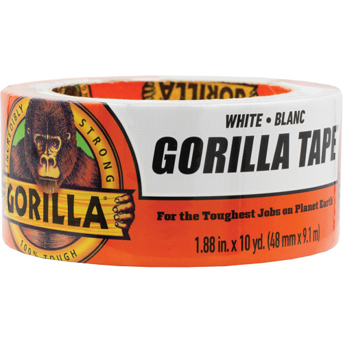 Duct Tape, 17 mils, White, 48 mm (2") x 9.14 m (30') Absolute Business Supply