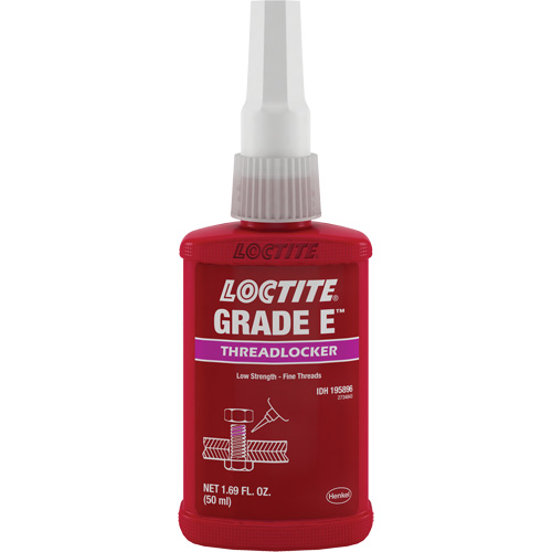 Compos&eacute; de blocage 080 de calibre E, Mauve, Basse, 50 ml, Bouteille Absolute Business Supply