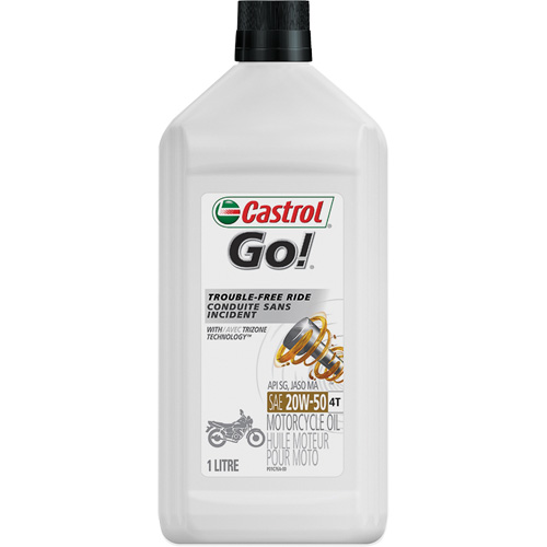 Huile pour motocyclette Grand Prix 4T 20W50, 1 L, Bouteille Absolute Business Supply