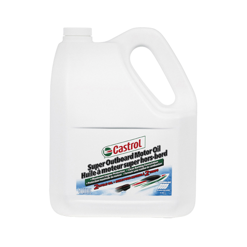 Huile pour moteur hors-bord 2 temps, 4 L, Cruche Absolute Business Supply