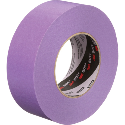 501+ Specialty High-Temperature Masking Tape, 36 mm (1-1/2") x 55 m (180'), Purple Absolute Business Supply