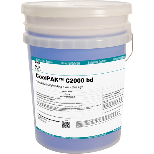 Liquide pour le travail des m&eacute;taux synth&eacute;tique CoolPAK, Seau Absolute Business Supply