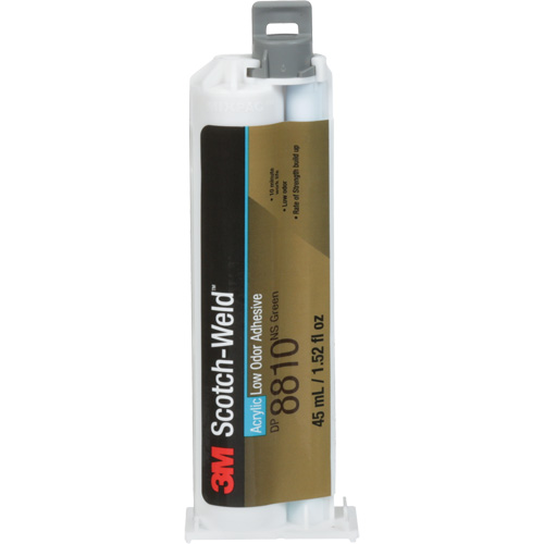 Adh&eacute;sif &agrave; faible odeur Scotch-Weld, Deux composants, Cartouche double, 45 ml, Vert Absolute Business Supply