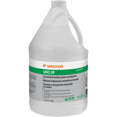 Nettoyant/d&eacute;graissant haute puissance sans mousse UNO SF, Gallon Absolute Business Supply