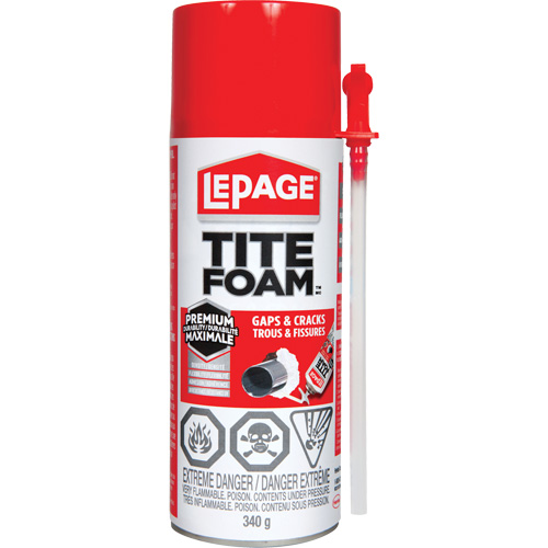 Titefoam Gaps & Cracks Insulating Foam Sealant, Aerosol Can, White Absolute Business Supply