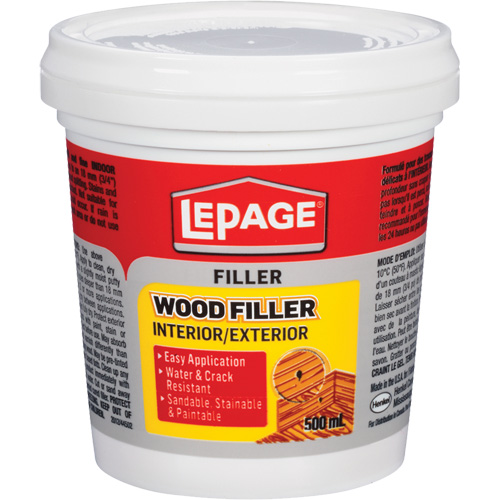 Interior and Exterior Wood Filler, 500 ml Absolute Business Supply