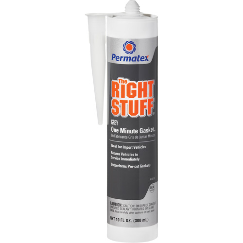 The Right Stuff&reg; Instant Gasket Maker, Cartridge, Grey Absolute Business Supply