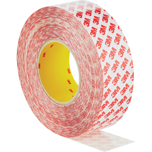 Double-Sided Adhesive Tape, Polyester, 50 mm (1.96") W x 50 m (164') L, 8 mils Thick Absolute Business Supply