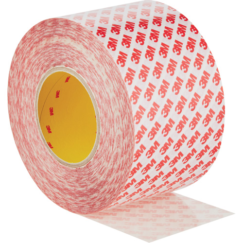 Double-Sided Adhesive Tape, Polyester, 100 mm (3.93") W x 50 m (164') L, 8 mils Thick Absolute Business Supply