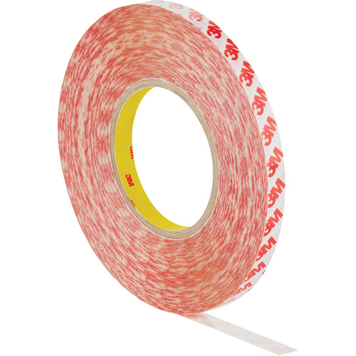 Double-Sided Adhesive Tape, Polyester, 19 mm (0.75") W x 50 m (164') L, 8 mils Thick Absolute Business Supply