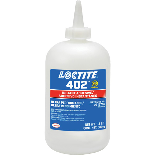 Adh&eacute;sif instantan&eacute; 402, Transparent, Bouteille, 500 g Absolute Business Supply